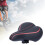 assento de selim com absorção de impacto preto e vermelho 7