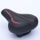 assento de selim com absorção de impacto preto e vermelho 6