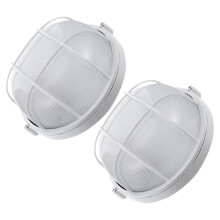 2Pcs Lâmpada Multifuncional Para Sala De Vapor, Sauna E Corredor