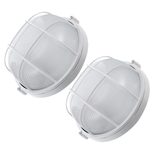 2Pcs Lâmpada Multifuncional Para Sala De Vapor, Sauna E Corredor