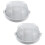 2Pcs Lâmpada Multifuncional Para Sala De Vapor, Sauna E Corredor 2