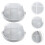 2Pcs Lâmpada Multifuncional Para Sala De Vapor, Sauna E Corredor 6