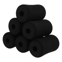 6 unidades almofadas de espuma rolo com tampa para exercício em casa
