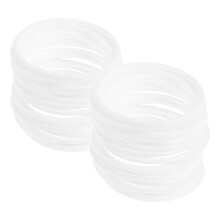 30 arames plásticos para guirlandas, argolas macramê e artesanato diy