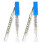 2X Medical Mercurial Glass Thermometer Large Screen Clinical Measuring Equippment 1