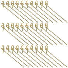 200 Unidades Palitos Descartáveis 10,5 Cm Bambu Para Cocktail