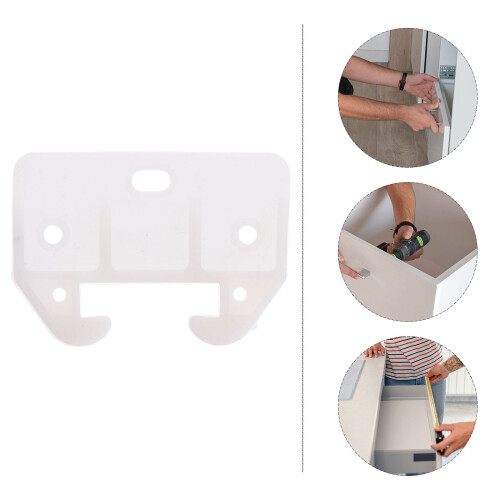 10St Plastic Ladegeleiders Wit Stevig Voor En Meubel 1