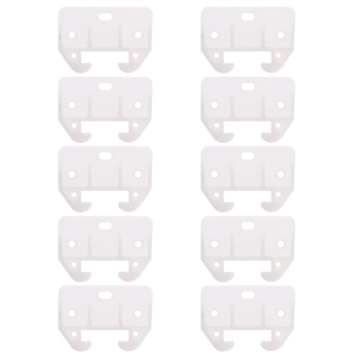 10St Plastic Ladegeleiders Wit Stevig Voor En Meubel