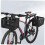 Foldable Front Bike Basket Plastic Frame Lightweight Storage Carrier Easy Install Universal Handlebar Mount Fits Bikes 3