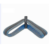 Reflective Silk Mesh Breathable Herringbone Chest Sling Dog Leash Chest Sling