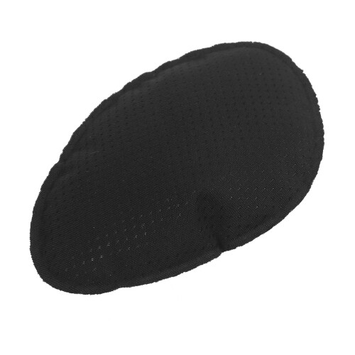 protector pectoral hinchable pequeño reutilizable negro con almohadilla