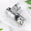 Support Douchette Argent Durable Design Unique Ergonomique 8