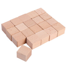 20 pezzi blocchi legno duro grezzo per timbri e scrapbooking fai da te