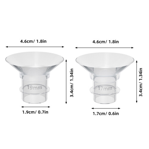 4 unidades de insertos em silicone laváveis para bomba de leite 1
