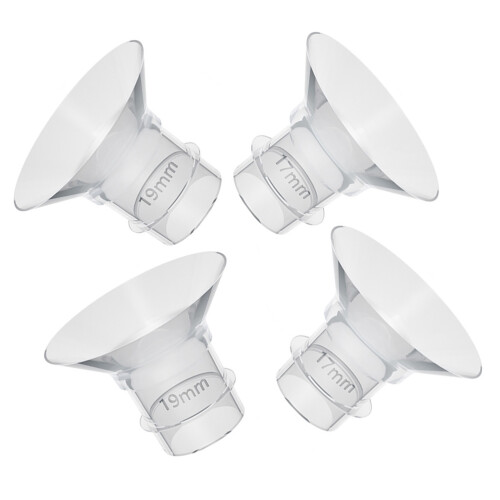 4 unidades de insertos em silicone laváveis para bomba de leite 2