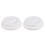 4 Stks Herbruikbare Silicone Koffiemokdeksels Stofdicht (Wit) 6