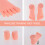 2 unidades - modelo pé direito/esquerdo para nail art e treinamento 7