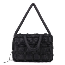 Cats-in-bag Carriers Outdoor Travel Shoulder Bag For Puppies And Cats Window View Spacious Black