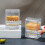Toothpick Dispenser Clear Knob Switch Tabletop Toothpick Holder Rack Automatic Transparent Storage Box 2-Pack 3