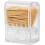 Toothpick Dispenser Clear Knob Switch Tabletop Toothpick Holder Rack Automatic Transparent Storage Box 2-Pack 5