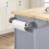 SoBuy Grey Kitchen Island on Wheels with Extendable Worktop 10