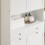 SoBuy Ντουλάπι Μπάνιου BZR215-W Λευκό 78x38x181cm 15