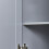 SoBuy Grey Kitchen Island on Wheels with Extendable Worktop 16