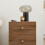 SoBuy Vintage Bedside Table with 2 Drawers, Brown 7