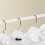 SoBuy Teleskooppinen Vaateteline 120 cm 10