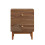 SoBuy Vintage Bedside Table with 2 Drawers, Brown 1