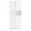 SoBuy Ντουλάπι Μπάνιου BZR215-W Λευκό 78x38x181cm 1