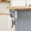 SoBuy Grey Kitchen Island on Wheels with Extendable Worktop 11