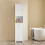 SoBuy Ντουλάπι Μπάνιου BZR216-W Λευκό 40x38x180cm 2