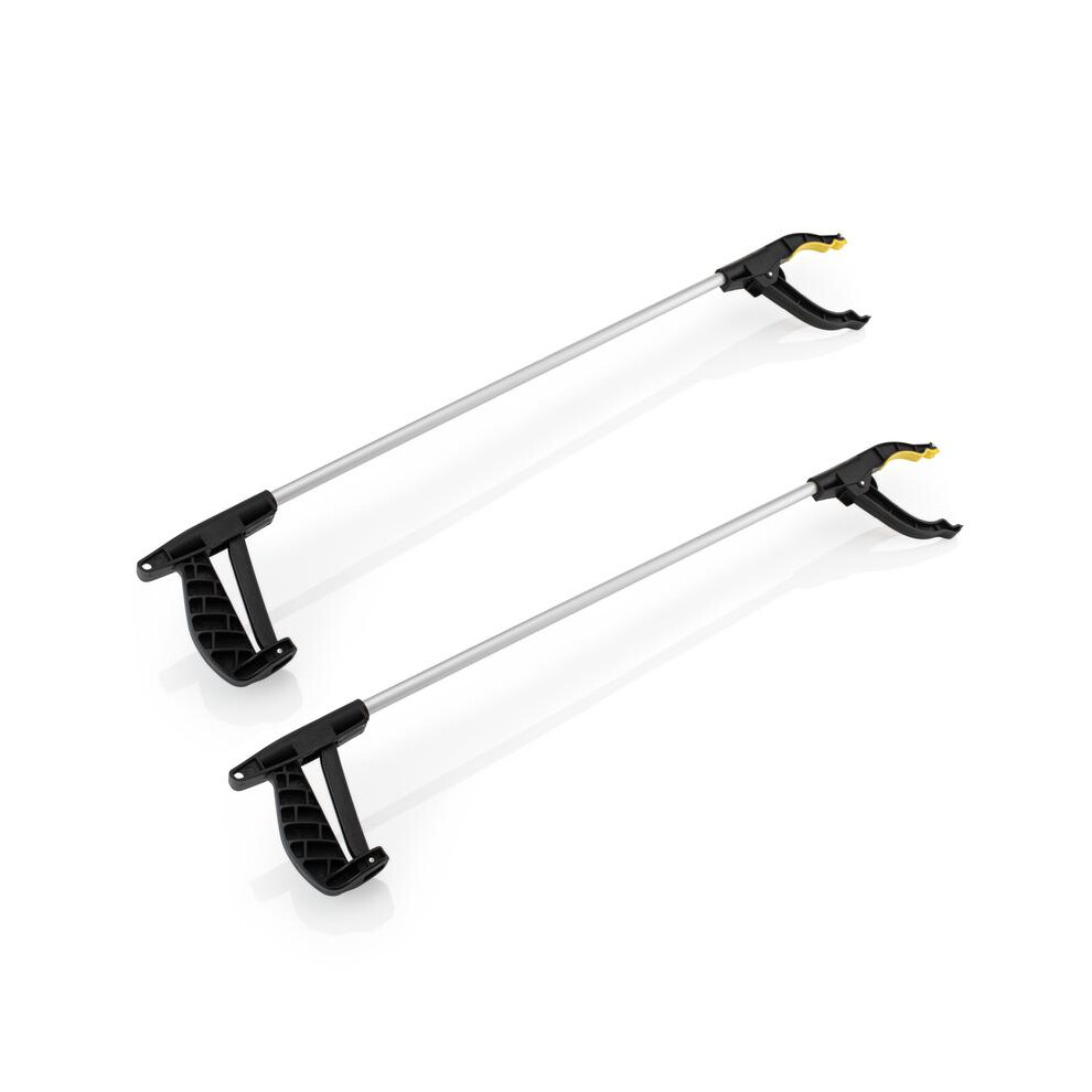 (Pack Of 2) Straame Garden | Litter Picker Grab & Grip Reaching Litter Rubbish Pick Up Tool | Leaf Grabber Stick | Multiuse Grabber Light Items 5021832451223