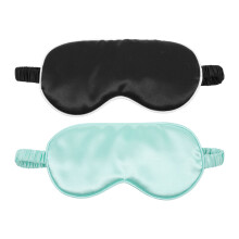 2 stück lichtabschirmende augenmasken für zuhause und unterwegs