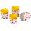 100Pcs Muffin Paper Cups Cupcake Baking Dessert Holders Mixed Pattern 2