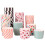 100Pcs Muffin Paper Cups Cupcake Baking Dessert Holders Mixed Pattern 1