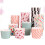 100Pcs Muffin Paper Cups Cupcake Baking Dessert Holders Mixed Pattern 6