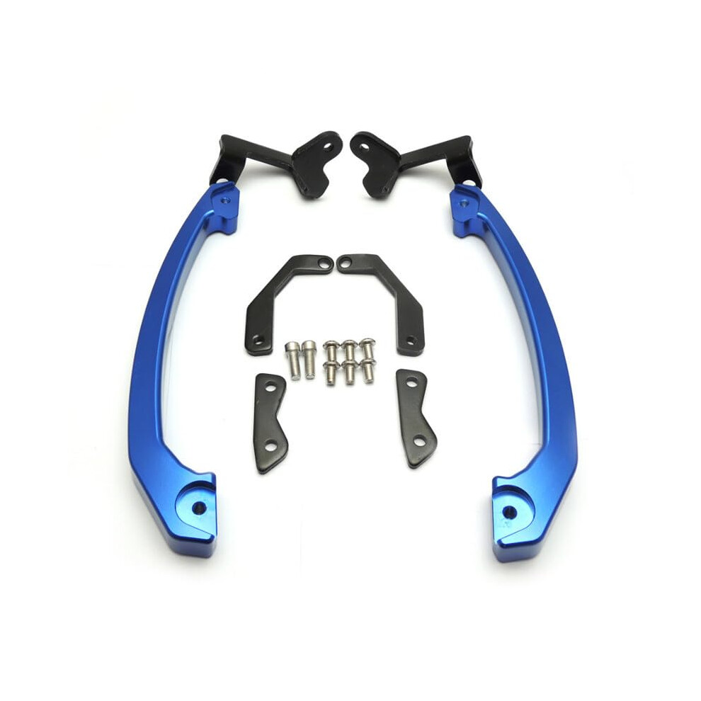 Rear Seat Grab Handlebar For Yamaha Mt-07 Fz-07 2014-2017 Passenger Grab Rail Blue 9393856788484