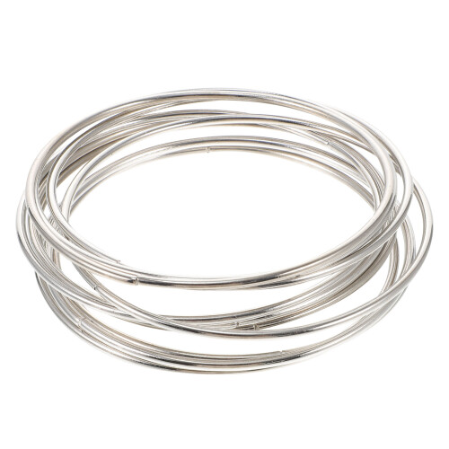 10 unidades aranha da sorte, anel metal redondo 10 cm 2