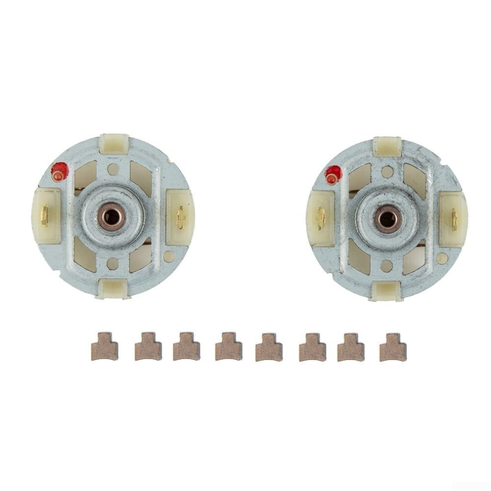 Rs550 Motor Carbon Brush Holders Two Pack With Eight Replacement Brushes For Bosch 9016109927545