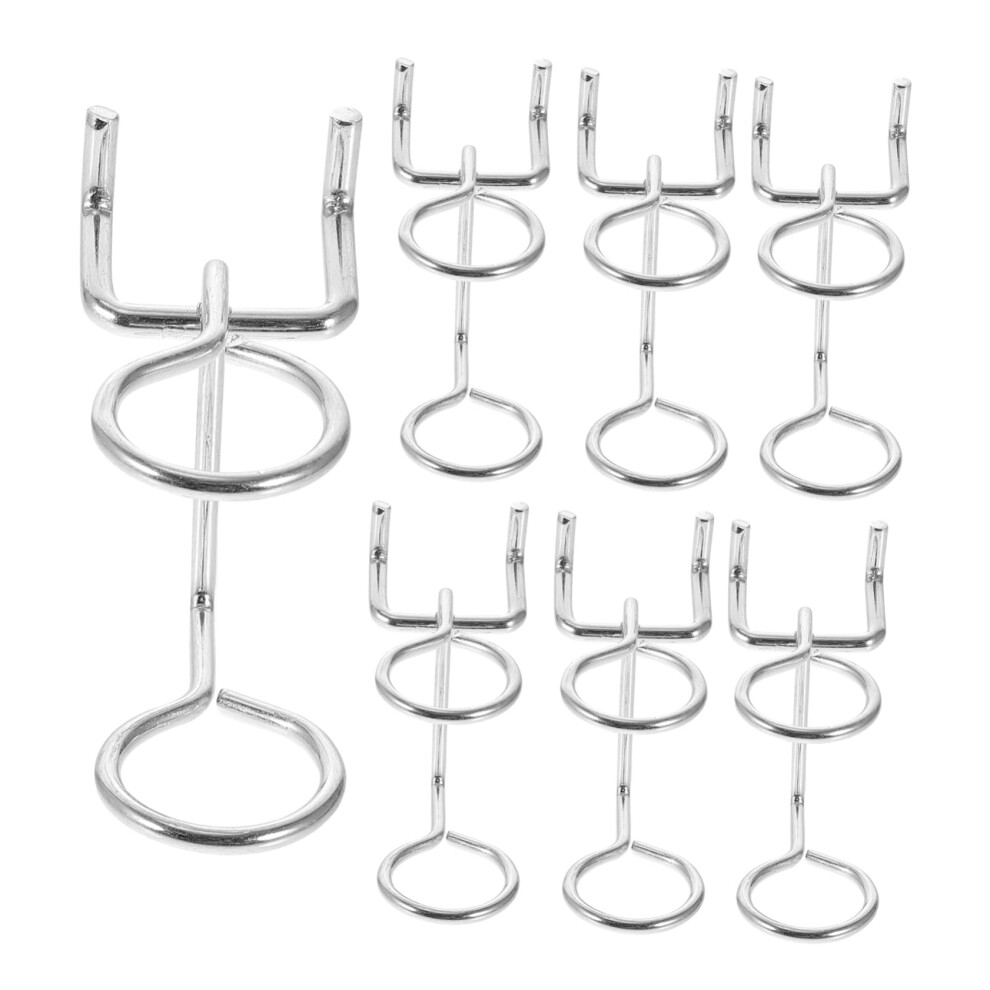 20 Pcs Dual Ring Metal Pegboard Tool Holders For Screwdrivers And Pliers Space Saving Home Garage 9393856788842