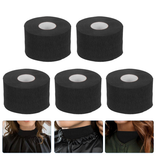 Zwarte Wegwerp Nekstrips Papier Comfortabel 1