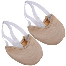 1St Katoenen Antislip Sokken Voor Ballet En Dans in Beige