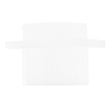 10 folhas malha plástica para bolsas, tampa, artesanato e tricô – branco