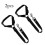 Strong Dog Lead with Comfortable Padded Handle for Dogs, 2pcs, Black 7