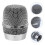Grille Remplacement Micro Métal Argent Avec Mousse Usage Pro 4