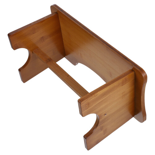taburete baño madera maciza escabel inodoro infantil hogar