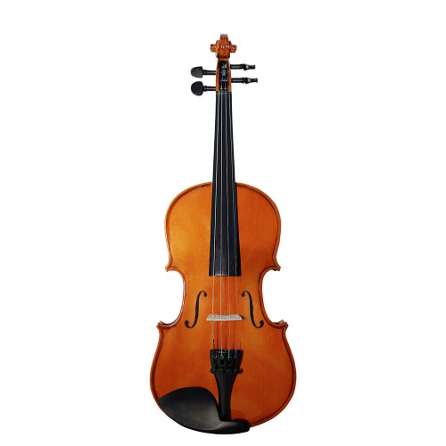 arco violino octogonal 1/4 com vareta pau-brasil e acessórios ébano 1