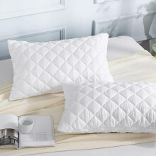(2 Pack Pillows) Hotel Quality Mattress Topper – 4 Inch (10cm) Extra Thick, Soft & Breathable Bouncy Mattress Topper . Single, Small Double Double, King,